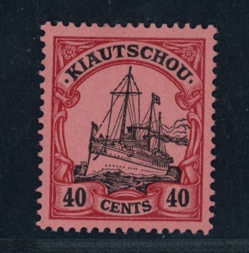 Dt. Kolonien Kiautschou Mi. Nr. 23 ungebraucht Falz