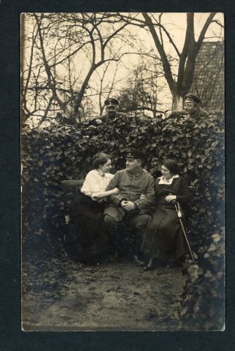 Feldpost Foto Ansichtskarte Altenberge 1921