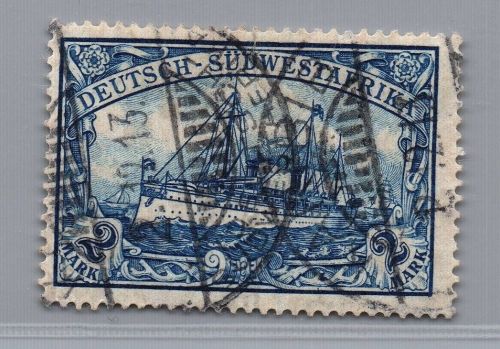 Deutsch Südwestafrika Michel Nummer 30 gestempelt geprüft