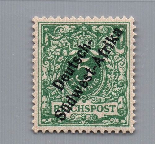 Dt. Kolonien Deutsch Südwestafrika Michel Nr. 2 ungebraucht Falz