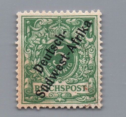 Dt. Kolonien Deutsch Südwestafrika Michel Nr. 2 ungebraucht Falz