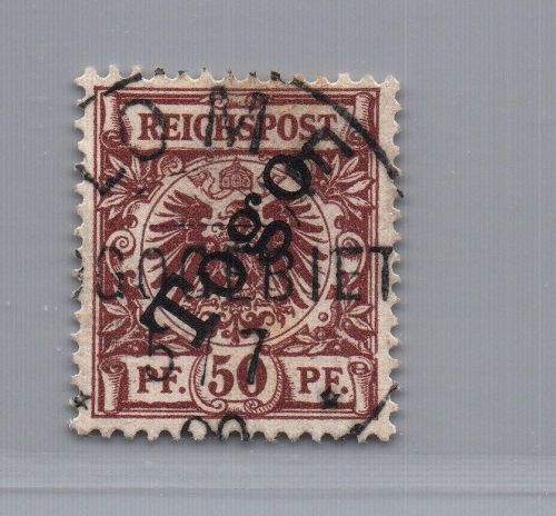 Dt. Kolonien Togo Michel Nr. 6 gestempelt