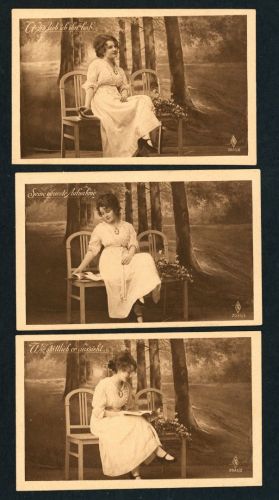3 alte Ansichtskarten siehe Bilder