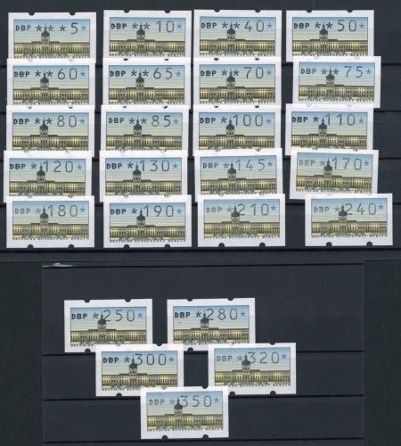 Berlin Automaten Briefmarken ATM Lot postfrisch