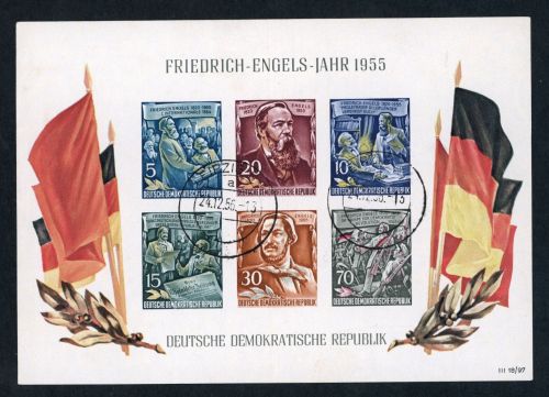 DDR Block Nummer 13 gestempelt