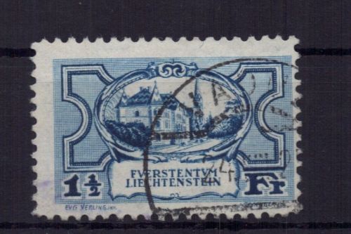 Liechtenstein Michel Nummer 71 gestempelt