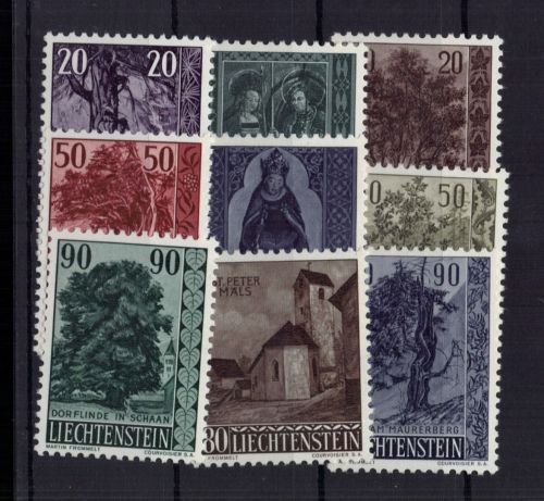 Liechtenstein Michel Nummer 371 - 379 postfrisch