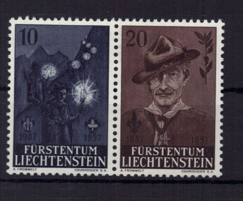Liechtenstein Michel Nummer 360 + 361 postfrisch
