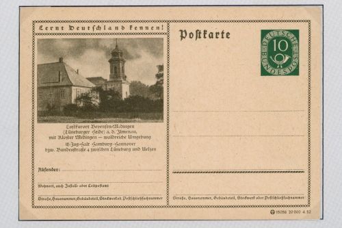 Bund Ganzsache P16II ungebraucht