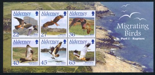 Alderney Block Nummer 12 postfrisch
