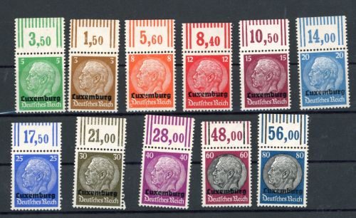 Dt. Reich Besetzung Lothringen Lot aus Michel Nummer 3/15 WOR postfrisch