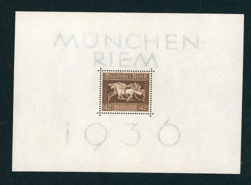 Deutschs Reich Block 4x - postfrisch