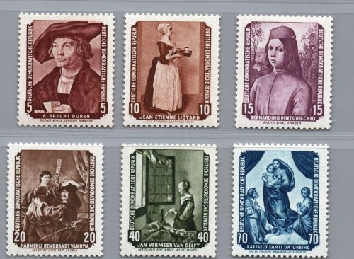 DDR Michel Nummer 504 - 509 postfrisch