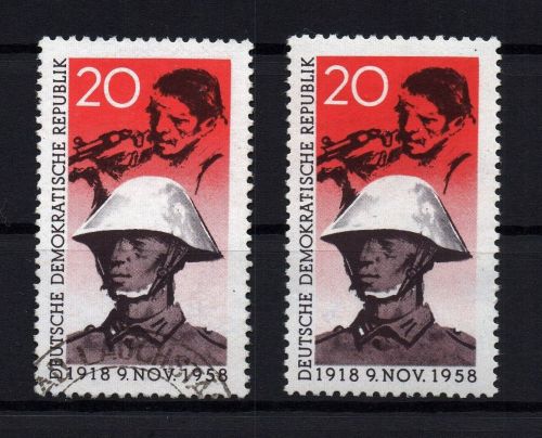 DDR Michel Nummer 662 postfrisch + gestempelt