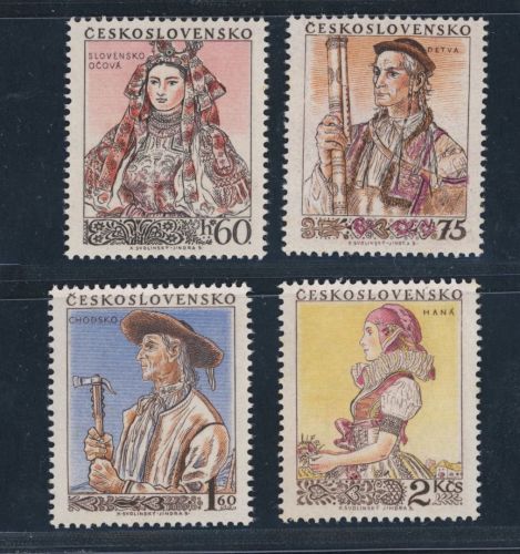 Tschechoslowakei Michel Nummer 921 - 924 postfrisch