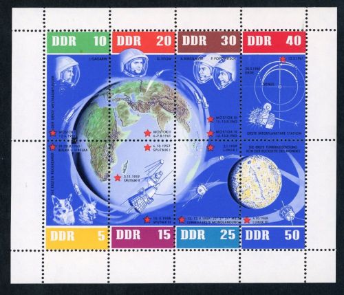 DDR Michel Nummer 926 - 933 Kleinbogen postfrisch