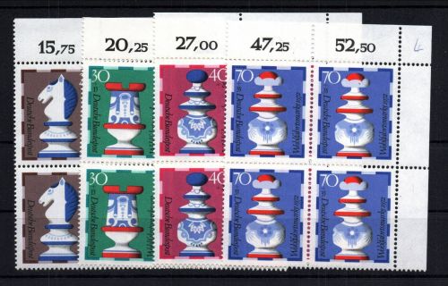 Bund Michel Nummer 742 - 745 postfrisch Viererblock