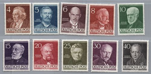 Berlin Michel Nummer 91 - 100 postfrisch