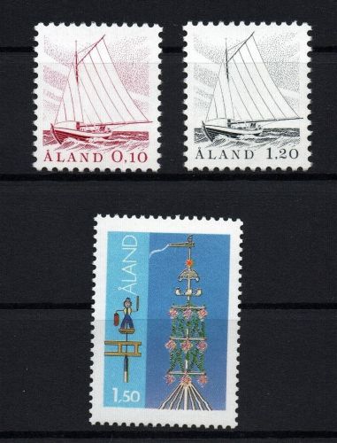 Aland Michel Nummer 8 - 10 postfrisch