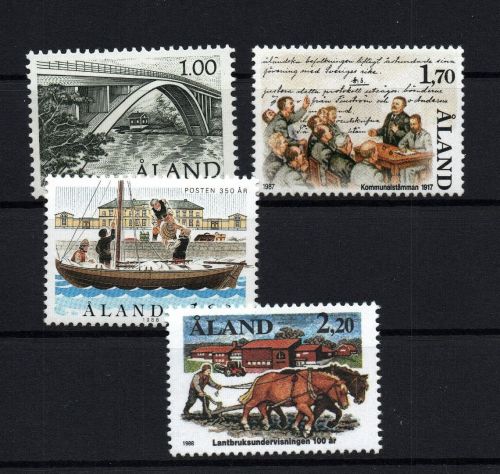 Aland Michel Nummer 24 - 27 postfrisch