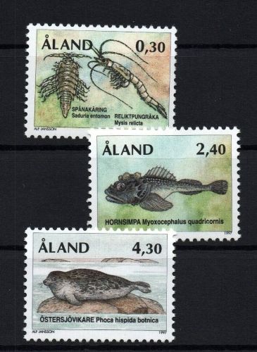 Aland Michel Nummer 124 - 126 postfrisch