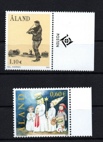Aland Michel Nummer 226 + 227 postfrisch