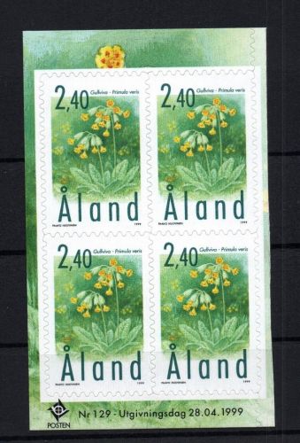 Aland Michel Nummer 156 Viererblock postfrisch