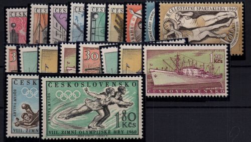 Tschechoslowakei Michel-Nummer 1170 - 1184 postfrisch
