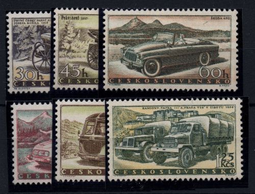 Tschechoslowakei Michel-Nummer 1109 - 1114 postfrisch