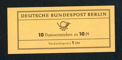 Berlin Markenheftchen 4a RLV IIu ( MH4a ) postfrisch