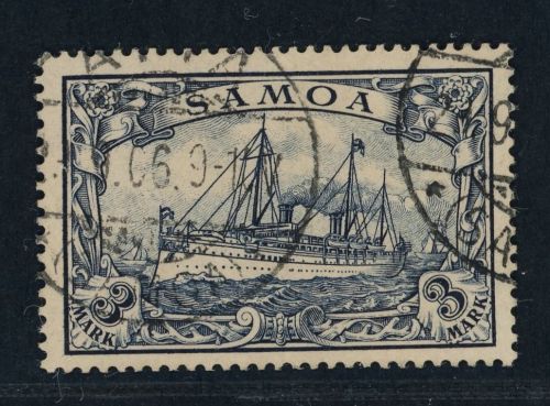 Dt. Kolonien Samoa Michel Nr. 18 gestempelt
