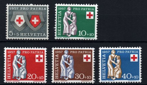 Schweiz Michel-Nr. 641 - 645 postfrisch