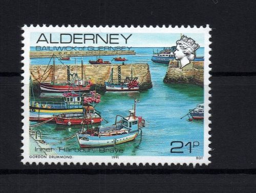 Alderney Michel Nummer 48 postfrisch