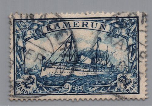 Dt. Kolonien Kamerun Michel Nr. 17 gestempelt
