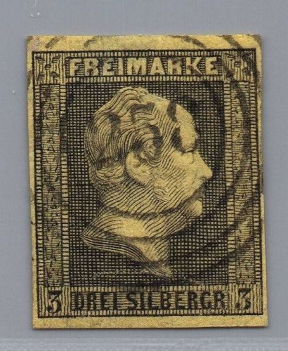 Preussen Michel-Nr. 4 gestempelt
