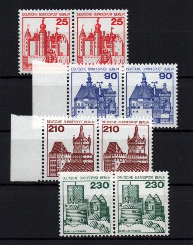 Berlin Michel Nummer 587 - 590 waagerechte Paare postfrisch