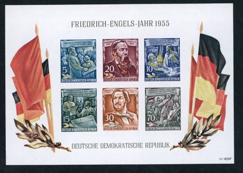 DDR Block Nummer 13 postfrisch