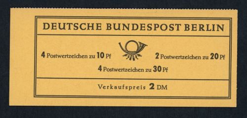 Berlin Markenheftchen 5c RLV IV postfrisch