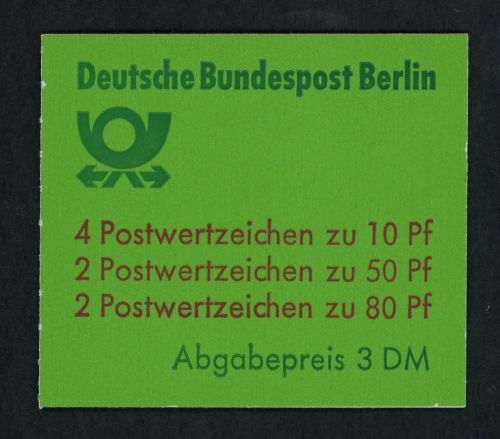 Berlin Markenheftchen 13a ( MH13 a) postfrisch