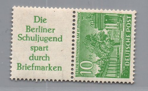 Berlin Zusammendruck Michel Nummer S6 postfrisch
