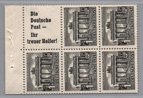 Berlin Zusammendruck Hblatt 10 postfrisch