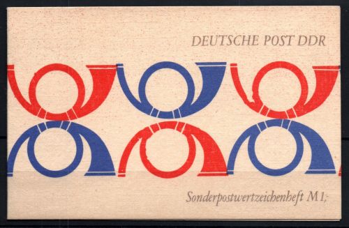 DDR Sonder Markenheftchen Michel Nummer SMHD 10e postfrisch