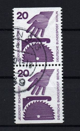 Berlin Zusammendruck Michel Nummer 404 C/D gestempelt