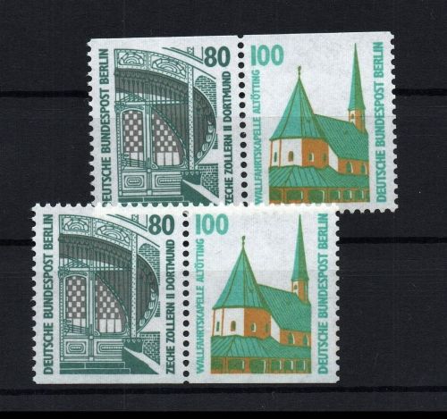 Berlin Zusammendruck Michel Nummer W97 + W98 postfrisch