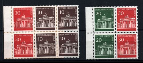 Berlin Zusammendruck Michel Nummer H Blatt 14 + 15 postfrisch