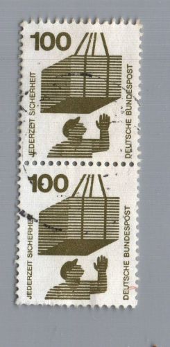 Bund Michel Nummer 702 ARb gestempelt