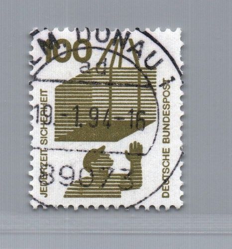 Bund Michel Nummer 702 ARe gestempelt