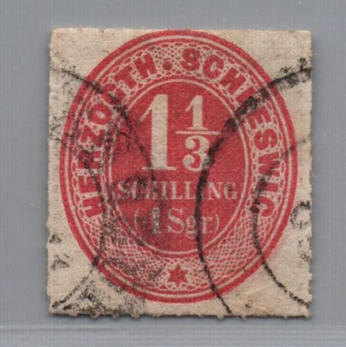 Schleswig Holstein Michel-Nr. 23 gestempelt