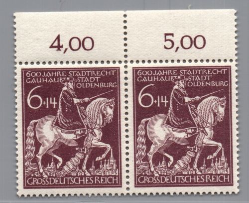 Dt. Reich Michel Nummer 907 III postfrisch