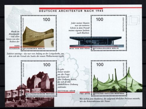 Bund Block Nummer 37 I Plattenfehler postfrisch